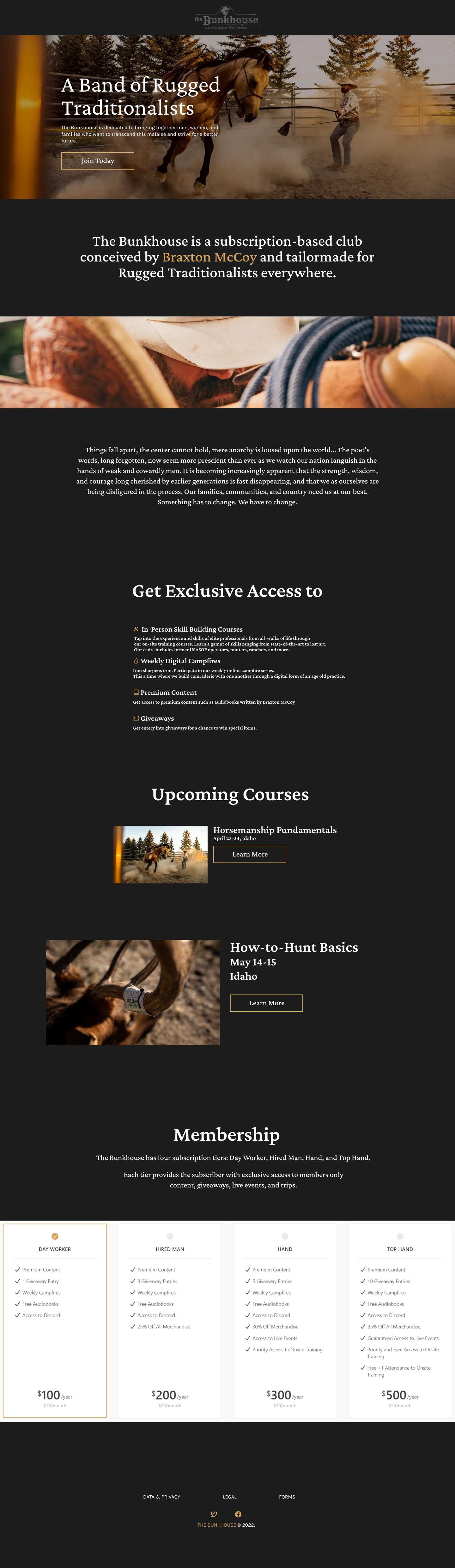 The Bunkhouse Homepage